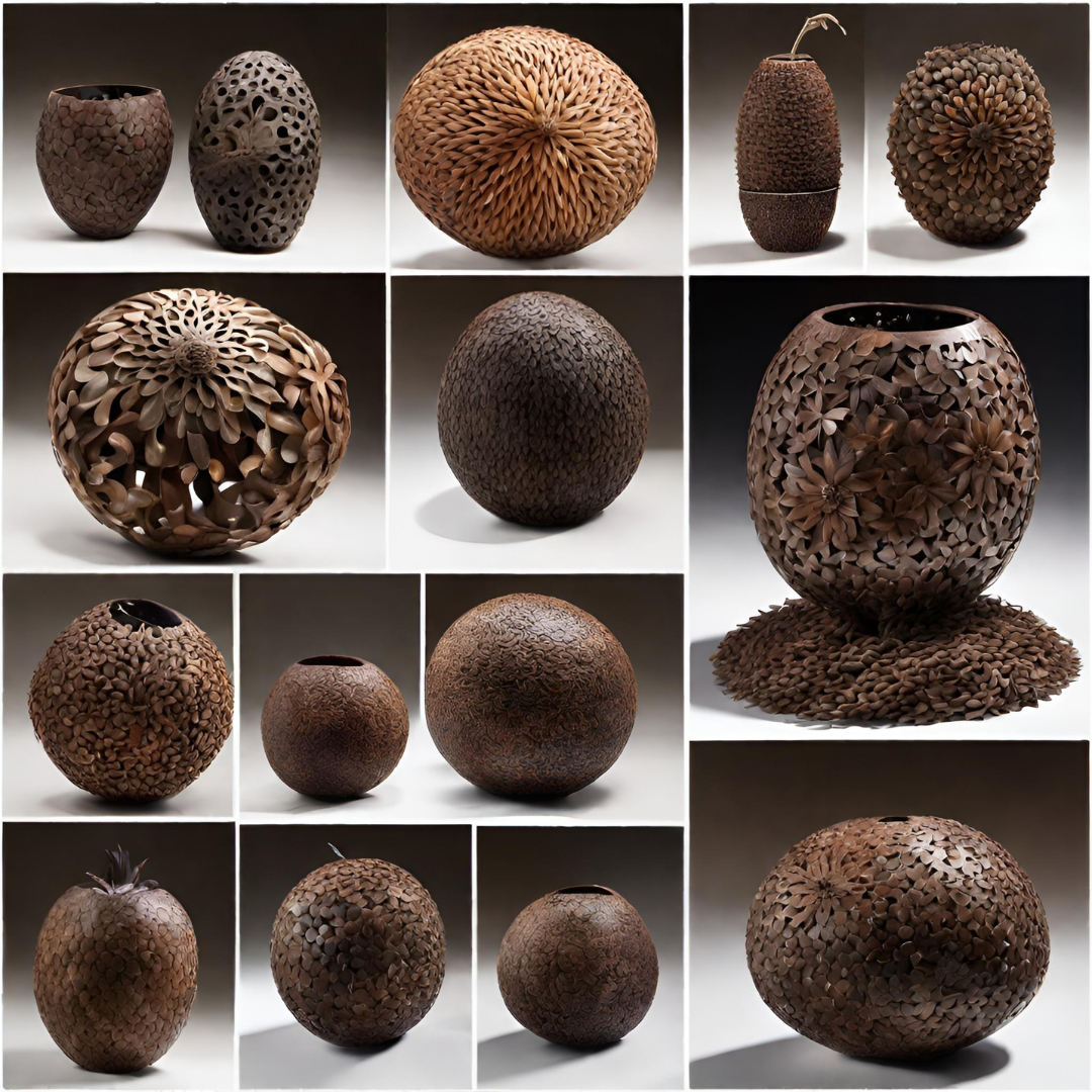 Read more about the article Coconut Shell Artistry: Crafting Unique Pieces from Mature Coconuts