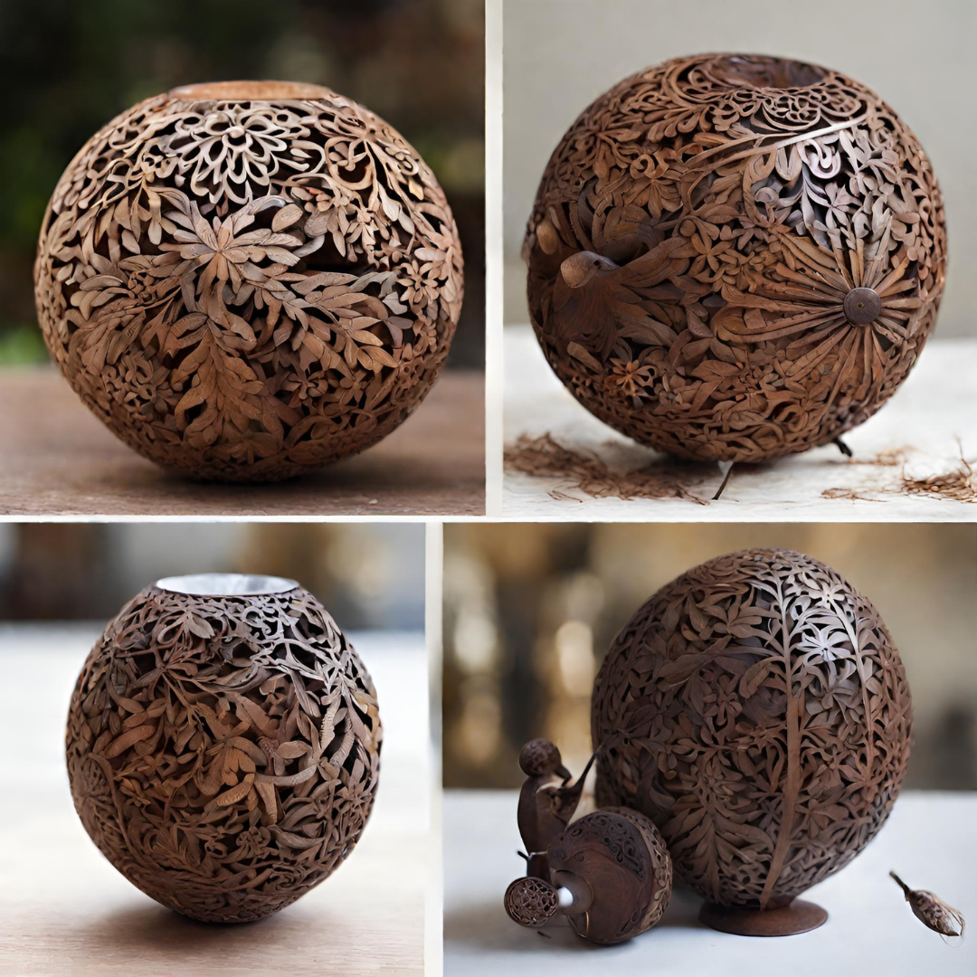 Read more about the article Crafting Beauty: DIY Coconut Shell Projects for a Natural Home